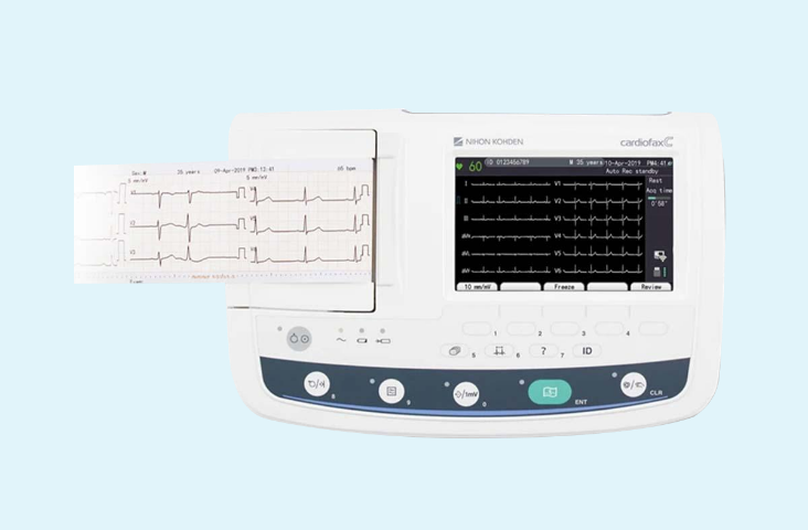 Máy điện tim 3 kênh Cardiofax C ECG-3150 - Nihon Kohden 01